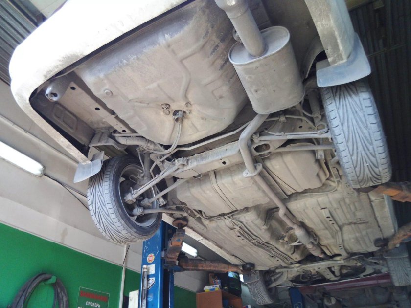 Днище Suzuki sx4