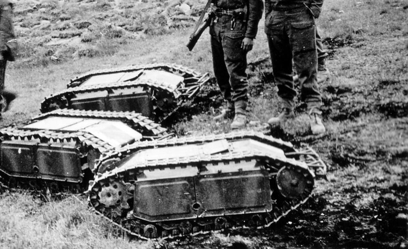 Немецкая танкетка Голиаф