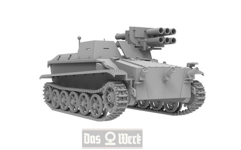 Dw35008 das werk противотанковая САУ Borgward IV PZJG. Wanze 1/35