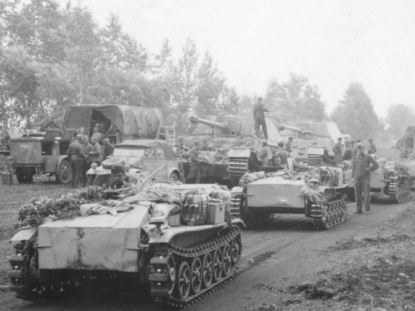 Медицинские эвакуационные машины вермахта на базе танков т-2