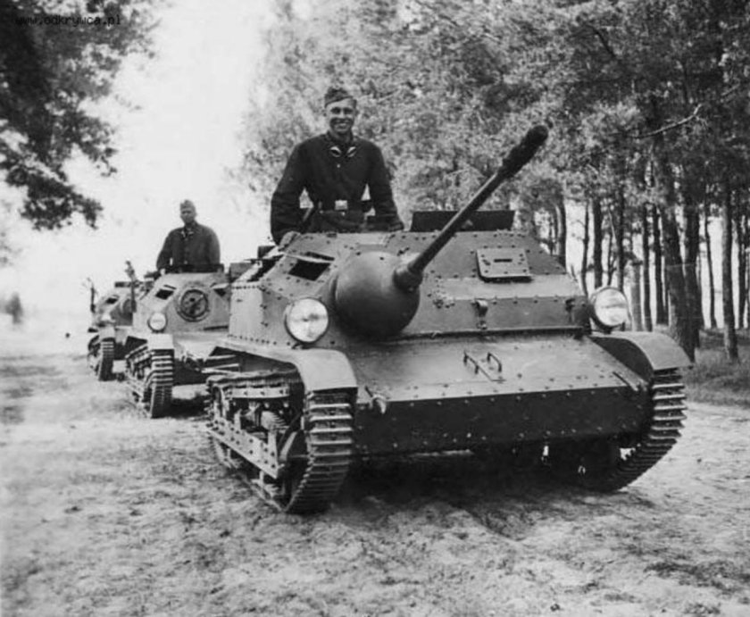 Польские танкетки TKS