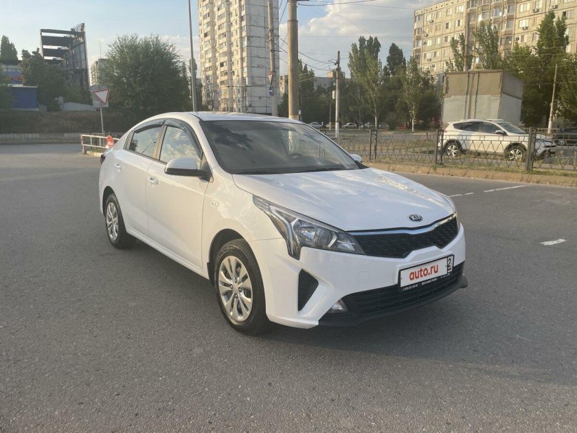 Киа Рио 4 Рестайлинг 2021