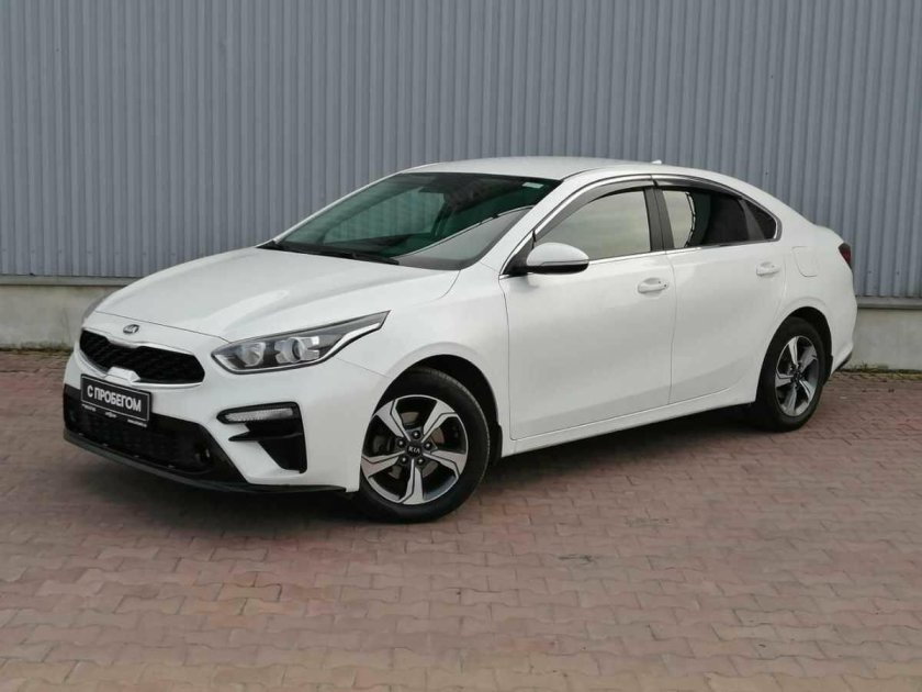 Киа Церато 2021 белая