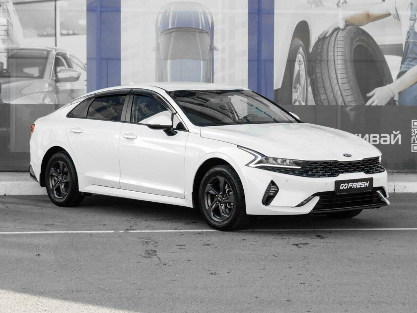 Kia k5 III (2019-2023) белый