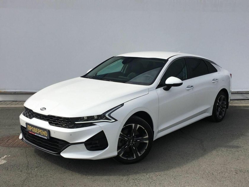 Киа к5 белая
