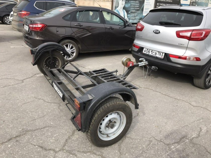 Прицеп эвакуатор па750