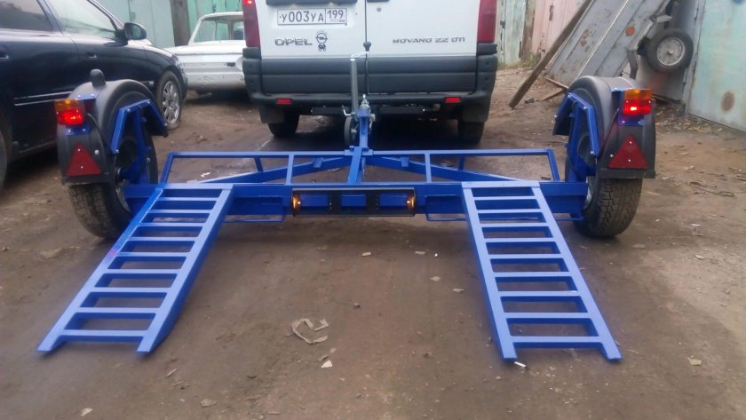 Седельный прицеп эвакуатор для l200