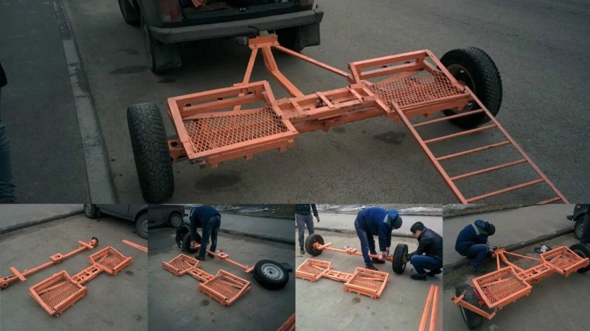 Прицеп подкат МЗСА