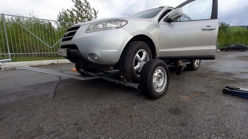 Прицеп подкат поворотный