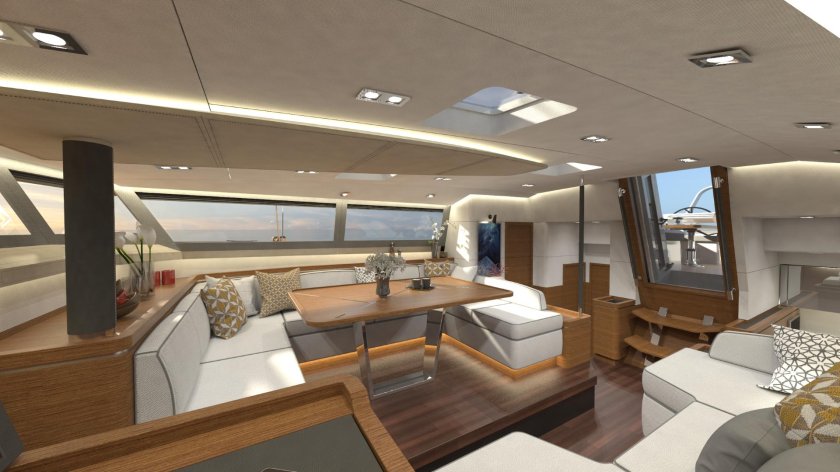 Яхта Гарсия 52