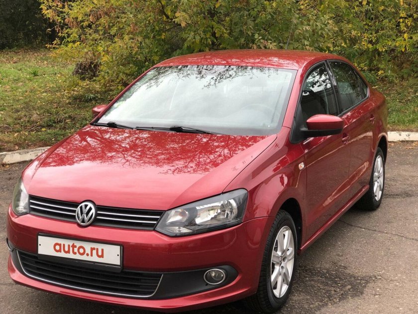 Volkswagen Polo sedan 2012