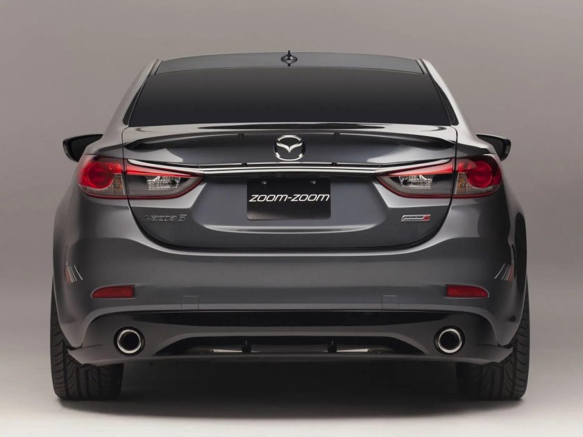 Мазда 6 2017 сзади