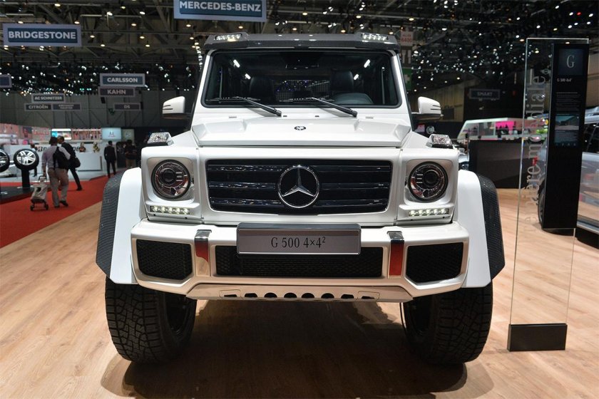 Майбах джип g 4x4 красный фото