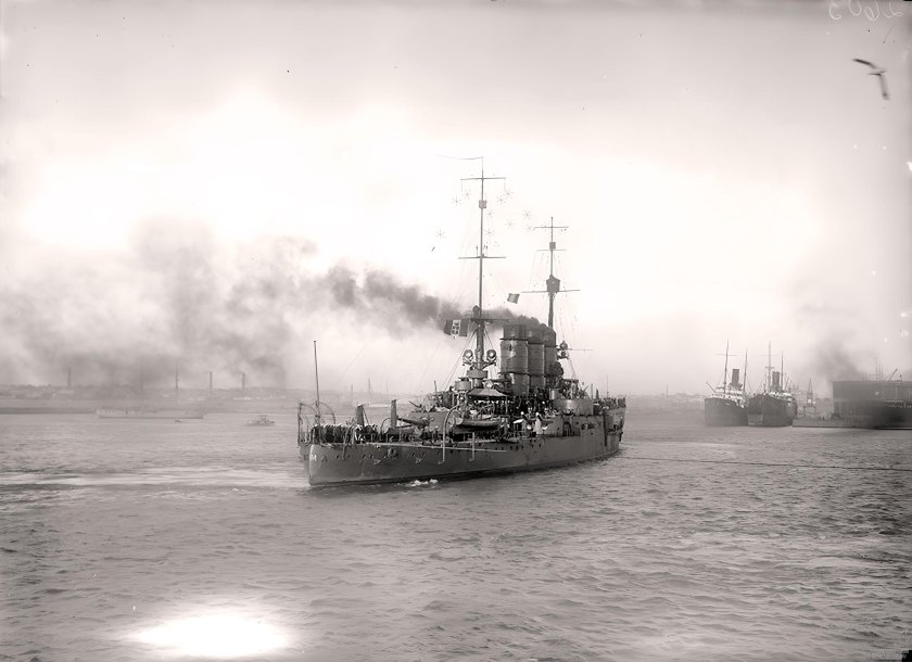 Итальянский броненосец Реджина Елена