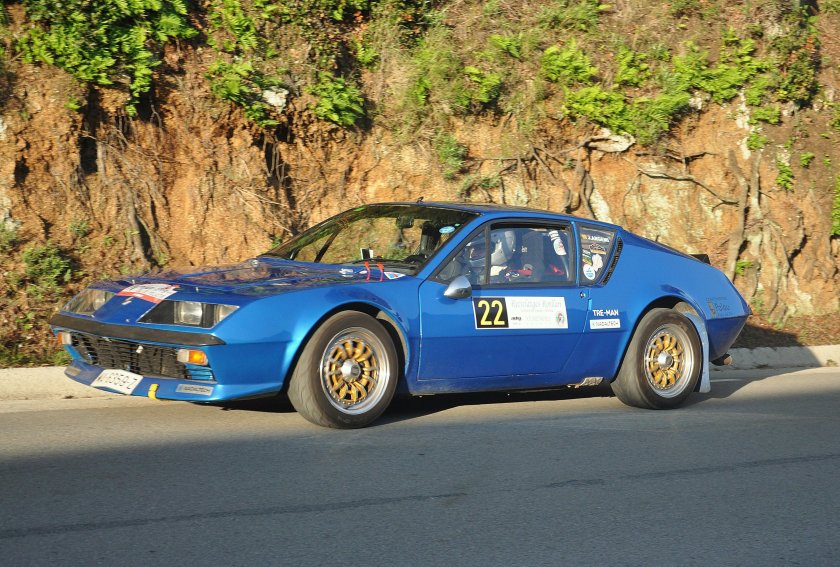 Renault Alpine a310 Rally
