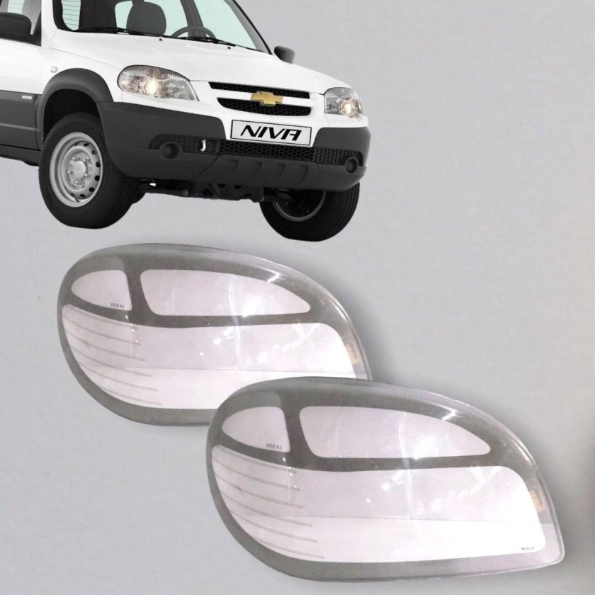 Защита фар Нива 2121