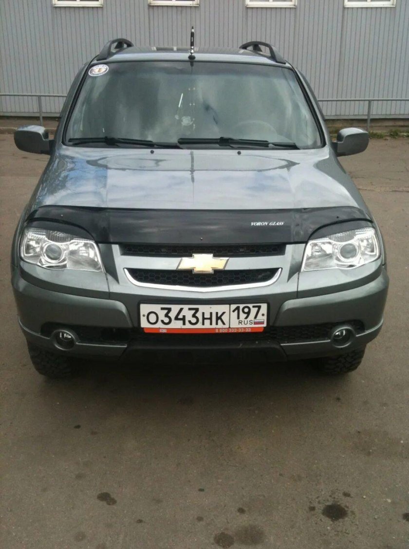 Реснички на ниву Шевроле