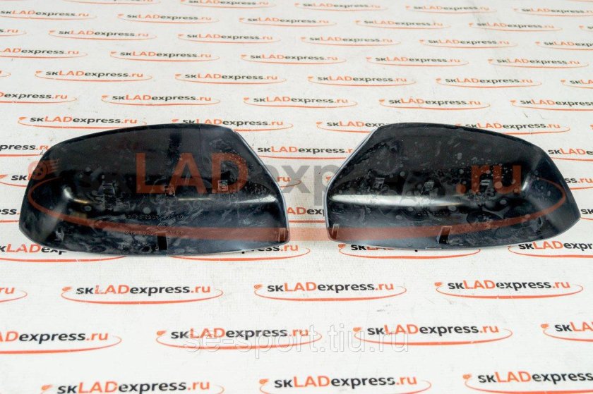 Накладки на зеркала Нива Шевроле нового образца