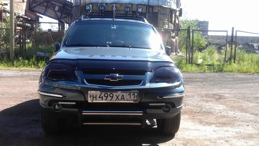 Ходовые огни на ниву Шевроле