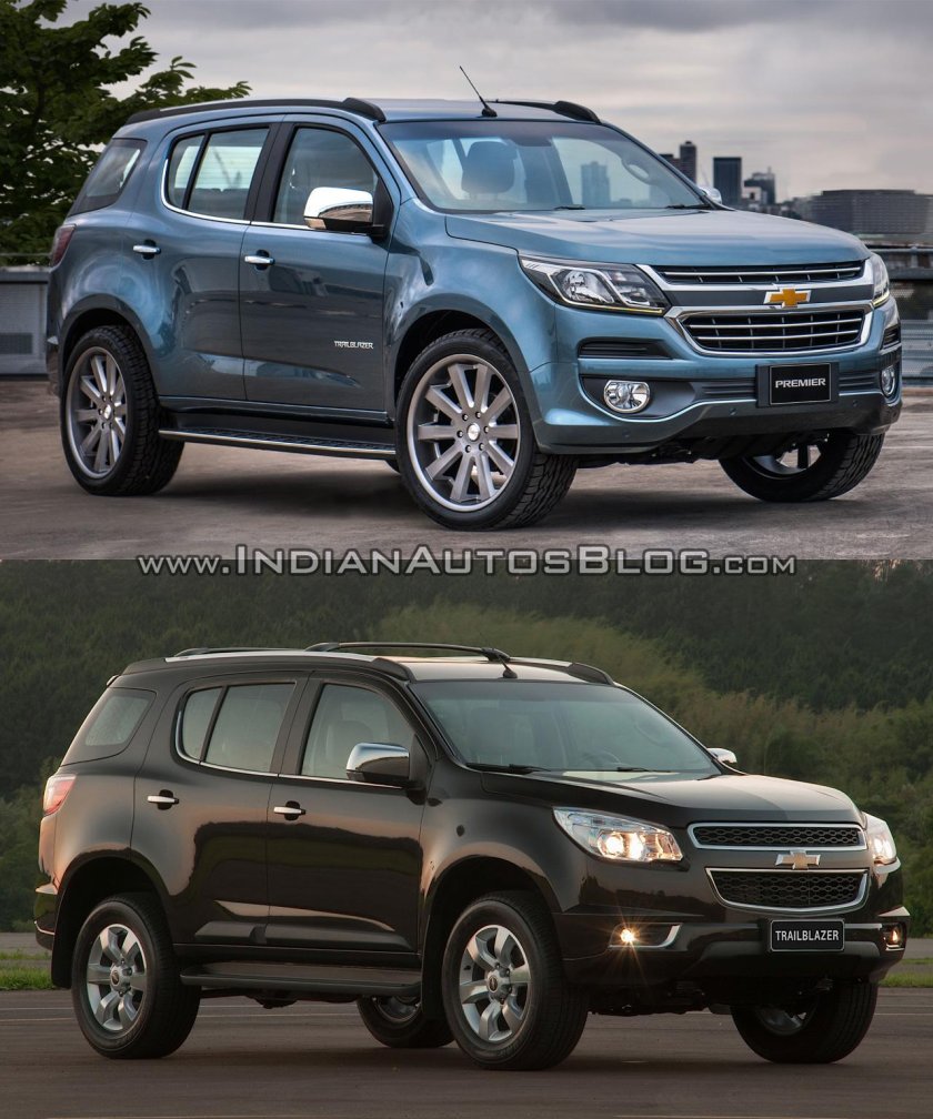 Chevrolet trailblazer 3 поколения