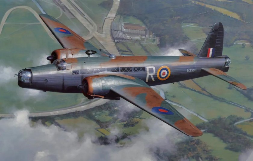 Виккерс Веллингтон бомбардировщик