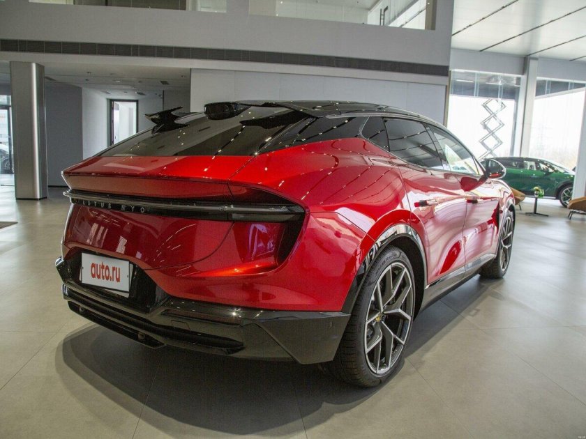 Лотус электромобиль кроссовер