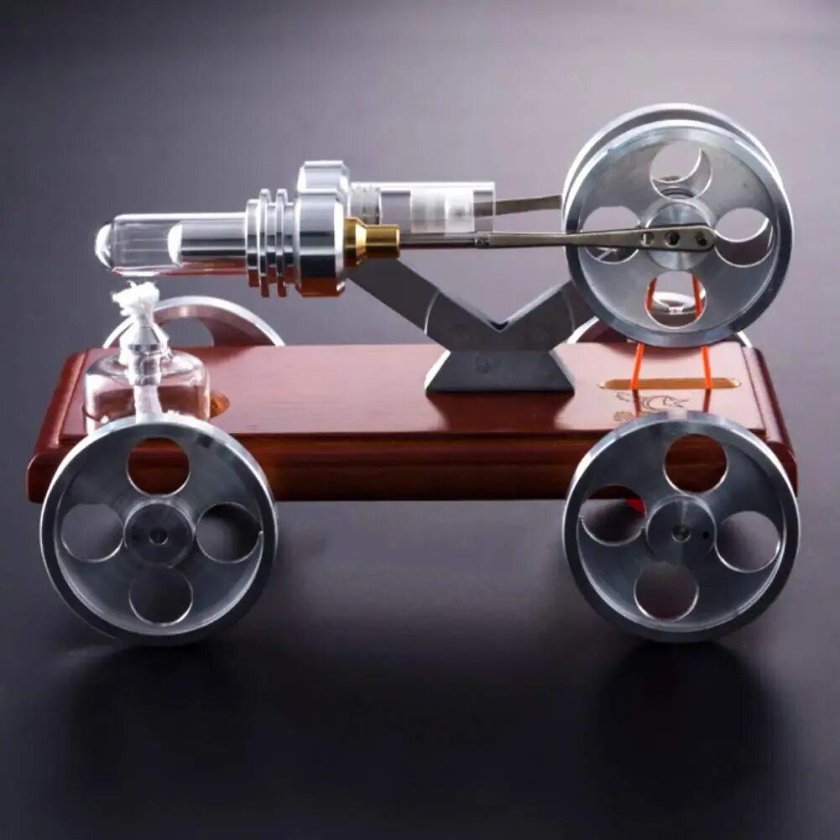 12 Цилиндровый двигатель Стирлинга