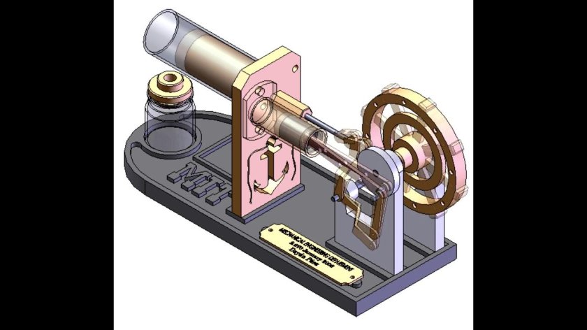 Паровой двигатель Стирлинга