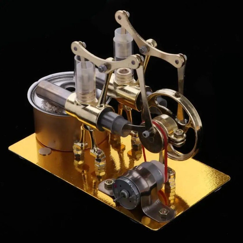 12 Цилиндровый двигатель Стирлинга