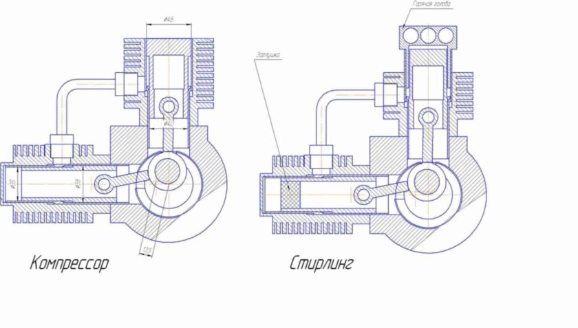 Компрессор ак150св чертежи