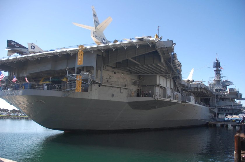 Midway авианосец Сан Диего