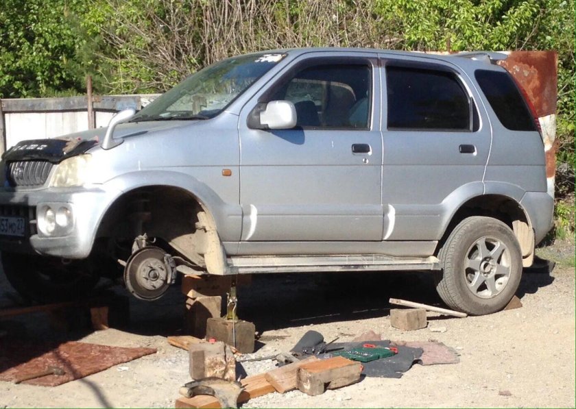 Териос 2001 Тойота ками 2001