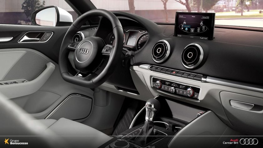Ауди а3 седан 2018 салон