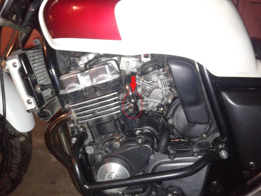 Система охлаждения Honda CB 400