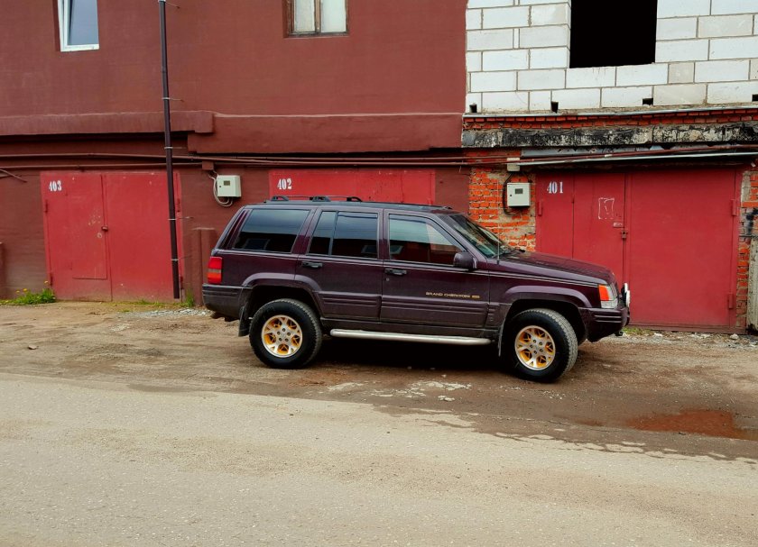 Jeep Grand Cherokee ZJ Оленьи рога