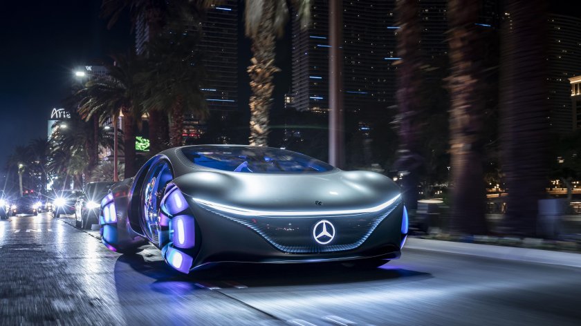 Мерседес Benz Vision AVTR