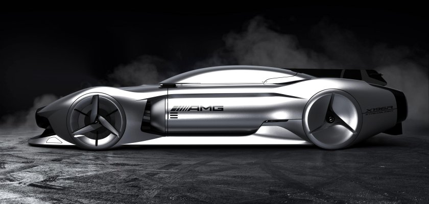 Mercedes-Benz 2040 w196r Streamliner