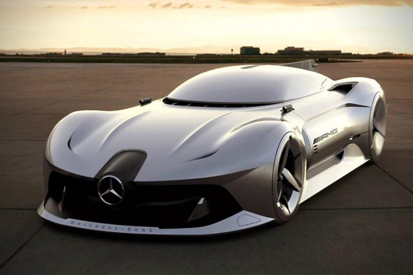 Mercedes Benz w196r Streamliner