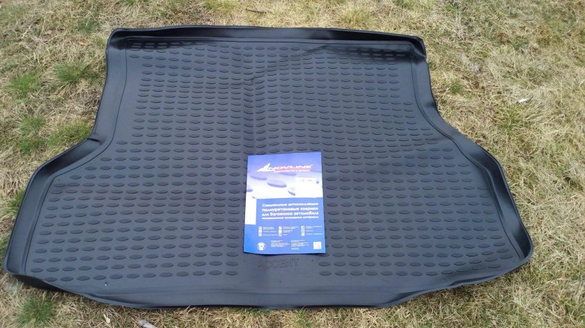 Коврик багажника акцент ТАГАЗ артикул