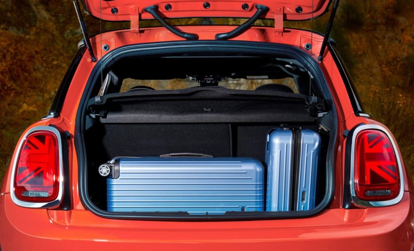 Мини Купер хэтч багажник