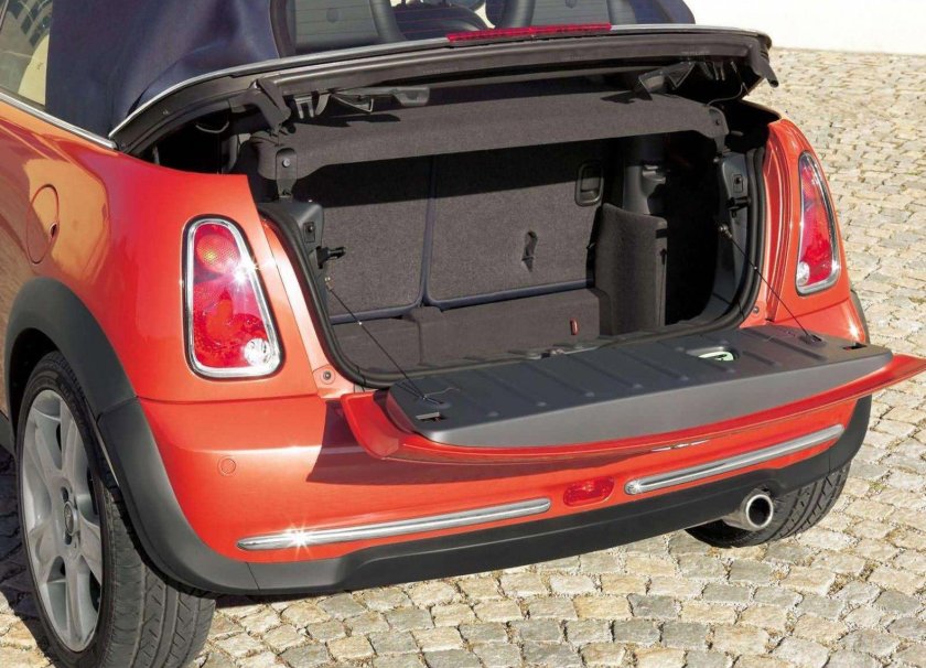 Mini Cooper Cabrio багажник