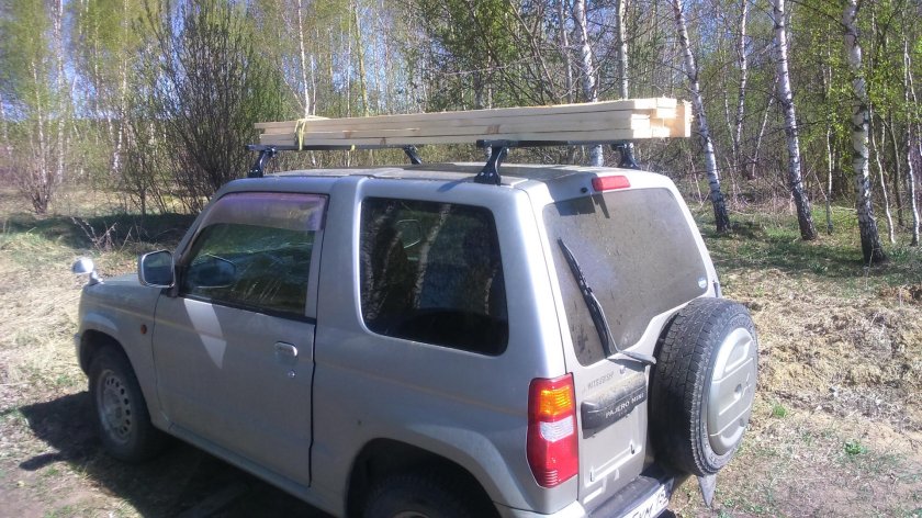 Багажник на Паджеро 2