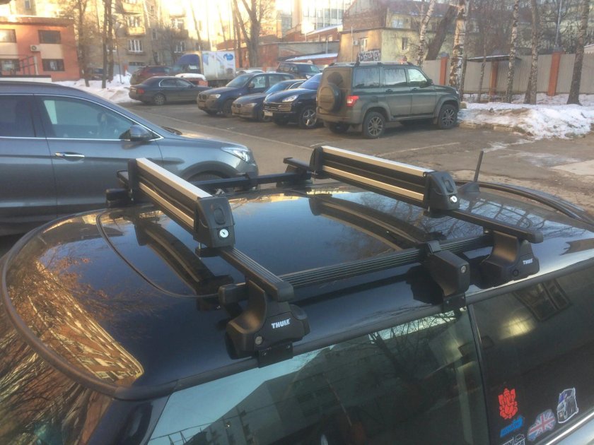 Багажник на крышу Mini Cooper r56