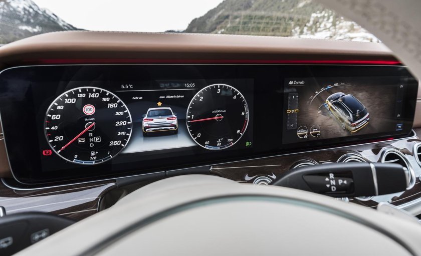 Мерседес е200 приборная панель