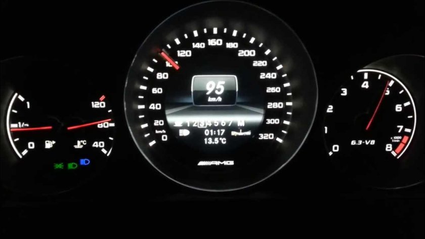 Спидометр Мерседес AMG 300