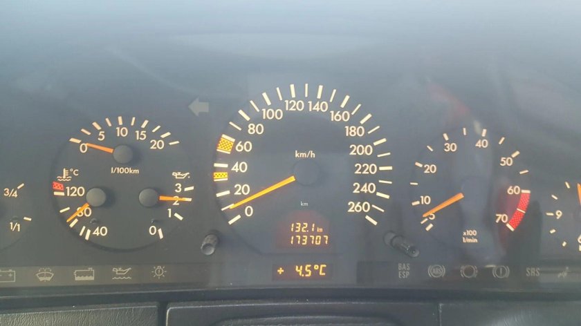 Мерседес в140 спидометр