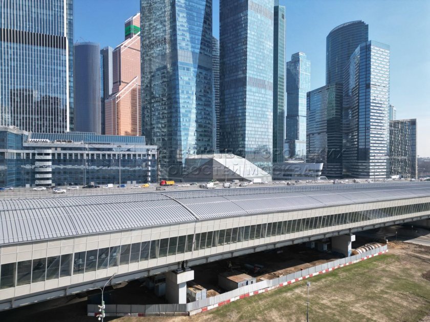 Железнодорожный мост москва сити