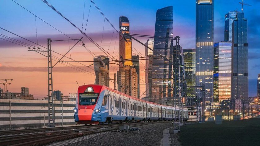Поезд Иволга Москва Сити
