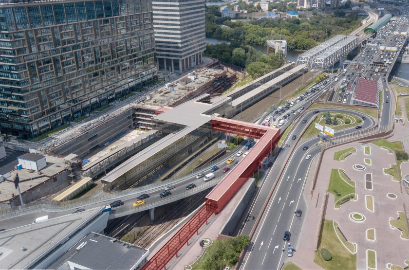 Станция Кутузовская МЦД