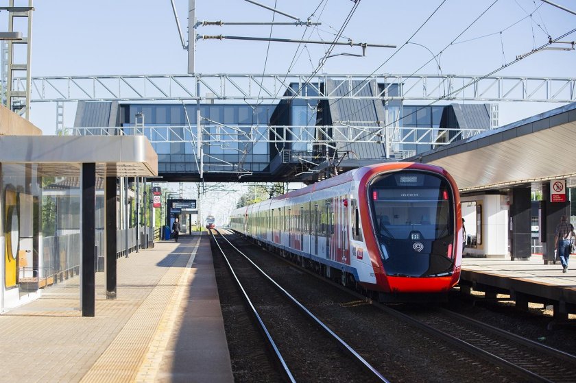 Станция МЦД-1 «Новодачная»